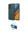 ieg™ Redmi 13 4G Kılıf Ahenk Serisi - Siyah 3D Antistatik Cam Ekran Koruyucu