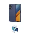 ieg™ Redmi 13 4G Kılıf Ahenk Serisi - Siyah 3D Antistatik Cam Ekran Koruyucu