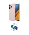 ieg™ Redmi 13 4G Kılıf Ahenk Serisi - Siyah 3D Antistatik Cam Ekran Koruyucu