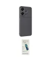 ieg™ Redmi 13 4G Kılıf Eksen Form Prime - Şeffaf Pasifik Cam Ekran Koruyucu