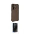 ieg™ Redmi 13 4G Kılıf Eksen Form Prime - Siyah 3D Antistatik Hayalet Cam Ekran Koruyucu