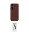 ieg™ Redmi 13 4G Kılıf Kozmos Yansıma Özel Seri - Şeffaf Pasifik Cam Ekran Koruyucu