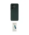 ieg™ Redmi 13 4G Kılıf Kozmos Yansıma Özel Seri - Şeffaf Pasifik Cam Ekran Koruyucu