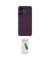 ieg™ Redmi 13 4G Kılıf Kozmos Yansıma Özel Seri - Şeffaf Pasifik Cam Ekran Koruyucu
