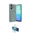 ieg™ Redmi 13 4G Kılıf Vadi Çizgi Prime - Siyah 3D Antistatik Cam Ekran Koruyucu