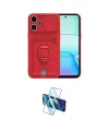 ieg™ Redmi 13 4G Kılıf Vadi Form Prime - Siyah 3D Antistatik Cam Ekran Koruyucu
