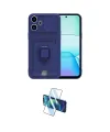 ieg™ Redmi 13 4G Kılıf Vadi Form Prime - Siyah 3D Antistatik Cam Ekran Koruyucu