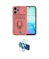 ieg™ Redmi 13 4G Kılıf Vadi Form Prime - Siyah 3D Antistatik Cam Ekran Koruyucu