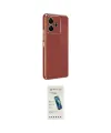 ieg™ Redmi 13 4G Kılıf Yankı Serisi - Şeffaf Pasifik Cam Ekran Koruyucu