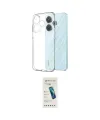 ieg™ Redmi 13 4G Kılıf Zirve Doku - Şeffaf Pasifik Cam Ekran Koruyucu