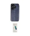 ieg™ Redmi 13 4G Kılıf Zirve Yansıma Serisi - Şeffaf Pasifik Cam Ekran Koruyucu