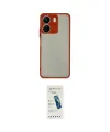 ieg™ Redmi 13C Kılıf Ahenk Çizgi Serisi - Şeffaf Pasifik Cam Ekran Koruyucu