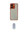 ieg™ Redmi 13C Kılıf Ahenk Çizgi Serisi - Siyah Joko Magic 5D Cam