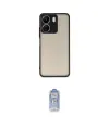 ieg™ Redmi 13C Kılıf Ahenk Çizgi Serisi - Siyah Joko Magic 5D Cam