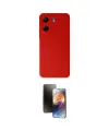 ieg™ Redmi 13C Kılıf Ahenk Serisi - Siyah 3D Antistatik Mat Seramik Nano Ekran Koruyucu