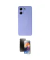 ieg™ Redmi 13C Kılıf Ahenk Serisi - Siyah 3D Antistatik Mat Seramik Nano Ekran Koruyucu