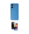 ieg™ Redmi 13C Kılıf Ahenk Serisi - Siyah 3D Antistatik Mat Seramik Nano Ekran Koruyucu