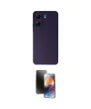 ieg™ Redmi 13C Kılıf Ahenk Serisi - Siyah 3D Antistatik Mat Seramik Nano Ekran Koruyucu