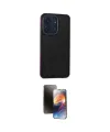 ieg™ Redmi 13C Kılıf Eksen Işık - Siyah 3D Antistatik Mat Seramik Nano Ekran Koruyucu