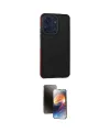 ieg™ Redmi 13C Kılıf Eksen Işık - Siyah 3D Antistatik Mat Seramik Nano Ekran Koruyucu