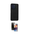 ieg™ Redmi 13C Kılıf Eksen Işık - Siyah 3D Antistatik Mat Seramik Nano Ekran Koruyucu