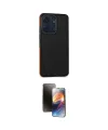 ieg™ Redmi 13C Kılıf Eksen Işık - Siyah 3D Antistatik Mat Seramik Nano Ekran Koruyucu
