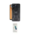 ieg™ Redmi 13C Kılıf Nova Yansıma Prime - Şeffaf Pasifik Cam Ekran Koruyucu