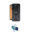 ieg™ Redmi 13C Kılıf Nova Yansıma Prime - Siyah 3D Antistatik Seramik Nano Ekran Koruyucu