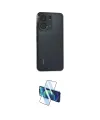 ieg™ Redmi 13C Kılıf Vadi Minimal - Siyah 3D Antistatik Cam Ekran Koruyucu