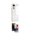ieg™ Redmi 13C Kılıf Yankı Serisi - Siyah 3D Antistatik Mat Seramik Nano Ekran Koruyucu