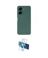 ieg™ Redmi 13C Kılıf Zirve Form - Siyah 3D Antistatik Cam Ekran Koruyucu