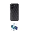 ieg™ Redmi 13C Kılıf Zirve Form - Siyah 3D Antistatik Cam Ekran Koruyucu