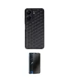ieg™ Redmi 13C Kılıf Zirve Form - Siyah 3D Antistatik Hayalet Cam Ekran Koruyucu