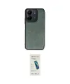 ieg™ Redmi 13C Kılıf Zirve Yansıma Serisi - Şeffaf Pasifik Cam Ekran Koruyucu