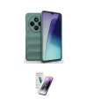 ieg™ Redmi 14C Kılıf Atlas Koleksiyonu - Şeffaf Pasifik Cam Ekran Koruyucu