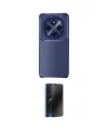 ieg™ Redmi 14C Kılıf Eksen Form Prime - Siyah 3D Antistatik Hayalet Cam Ekran Koruyucu
