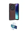 ieg™ Redmi 14C Kılıf Kıvılcım Işık Serisi - Siyah 3D Antistatik Cam Ekran Koruyucu