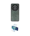ieg™ Redmi 14C Kılıf Kıvılcım Işık Serisi - Siyah 3D Antistatik Cam Ekran Koruyucu