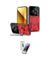 ieg™ Redmi 14C Kılıf Kıvılcım Modern Serisi - Şeffaf Pasifik Cam Ekran Koruyucu