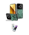ieg™ Redmi 14C Kılıf Kıvılcım Modern Serisi - Şeffaf Pasifik Cam Ekran Koruyucu