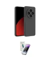 ieg™ Redmi 14C Kılıf Kozmos Yansıma Özel Seri - Şeffaf Pasifik Cam Ekran Koruyucu