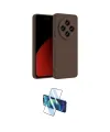 ieg™ Redmi 14C Kılıf Kozmos Yansıma Özel Seri - Siyah 3D Antistatik Cam Ekran Koruyucu