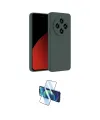 ieg™ Redmi 14C Kılıf Kozmos Yansıma Özel Seri - Siyah 3D Antistatik Cam Ekran Koruyucu