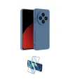ieg™ Redmi 14C Kılıf Kozmos Yansıma Özel Seri - Siyah 3D Antistatik Cam Ekran Koruyucu