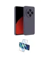 ieg™ Redmi 14C Kılıf Kozmos Yansıma Özel Seri - Siyah 3D Antistatik Cam Ekran Koruyucu
