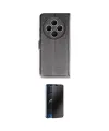 ieg™ Redmi 14C Kılıf Siluet Işık Serisi - Siyah 3D Antistatik Hayalet Cam Ekran Koruyucu
