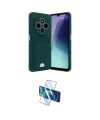 ieg™ Redmi 14C Kılıf Vadi Çizgi Prime - Siyah 3D Antistatik Cam Ekran Koruyucu