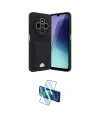 ieg™ Redmi 14C Kılıf Vadi Çizgi Prime - Siyah 3D Antistatik Cam Ekran Koruyucu
