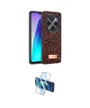 ieg™ Redmi 14C Kılıf Vadi Klasik Serisi - Siyah 3D Antistatik Cam Ekran Koruyucu
