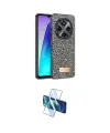 ieg™ Redmi 14C Kılıf Vadi Klasik Serisi - Siyah 3D Antistatik Cam Ekran Koruyucu